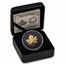 2025 Canada 1 oz Silver $20 Gilded Elegant Maple