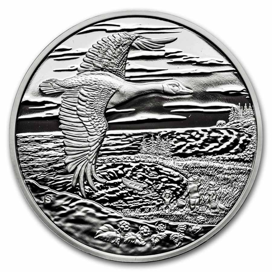 Buy 2025 Canadian 1 oz Silver $20 Interconnected Nature | APMEX