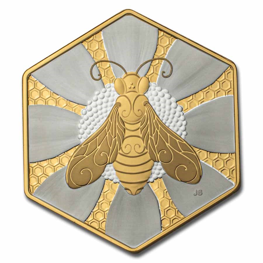 2025 Canada 1 oz Silver $20 Nature's Delight: The Honey Bee