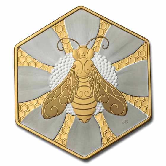 2025 Canada 1 oz Silver $20 Nature's Delight: The Honey Bee 2025 Canada 1 oz Silver $20 Nature's Delight: The Honey Bee