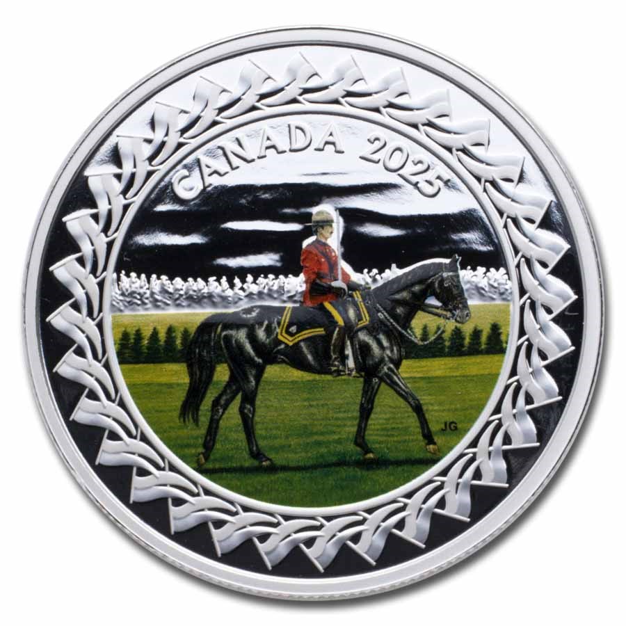 2025 Canada 1 oz Silver $20 RCMP Musical Ride