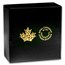 2025 Canada 1 oz Silver $20 Rhodium-Plated Elegant Maple