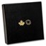 2025 Canada 10 oz Silver $100 Gleaming Maple Leaves Box/COA)