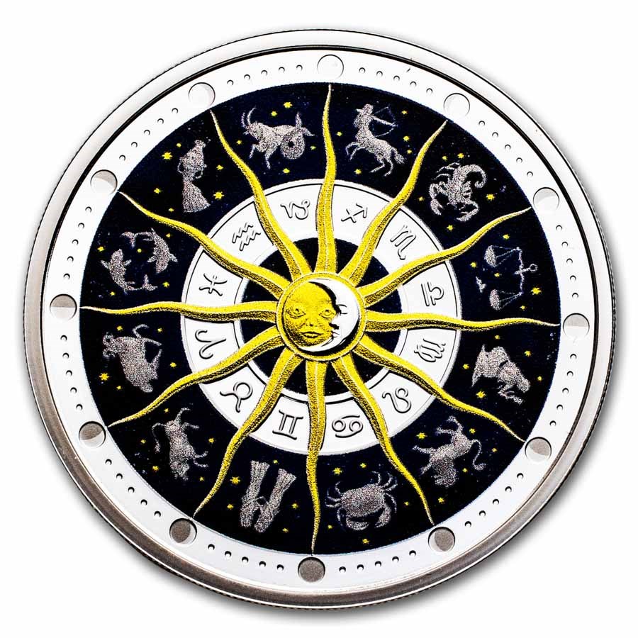2025 Canada 2 oz Silver $30 Zodiac Signs