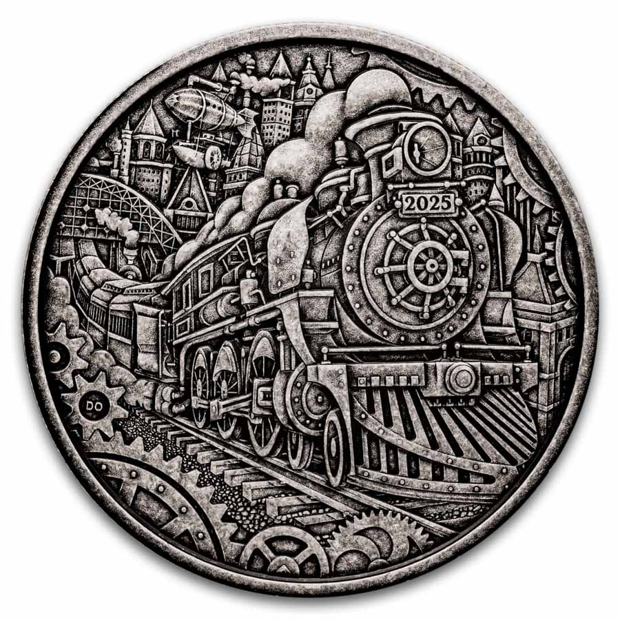Buy 2025 Canadian 3 oz Silver Whimsical Tale Steam Locomotive | APMEX