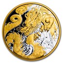 2025 Canada 5 oz Silver $50 Water Dragon