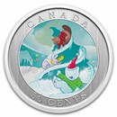 2025 Canada 50-Cent Lenticular Whimsical Holiday Tree
