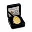 2025 Canada Gold $250 Pysanka Colorized Shaped Coin
