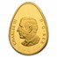 2025 Canada Gold $250 Pysanka Colorized Shaped Coin