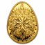 2025 Canada Gold $250 Pysanka Colorized Shaped Coin
