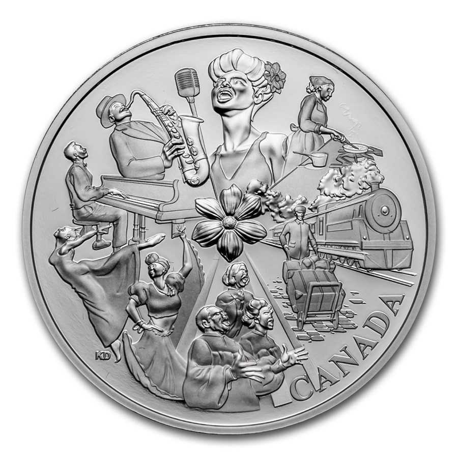 2025 Canada Silver $20 Black History: Hogan's Alley