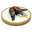 2025 Canada Silver Murano Monarch Butterfly (Box/COA)