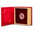 2025 China 15 gram Platinum Lunar Snake Colorized (w/ Box & COA)