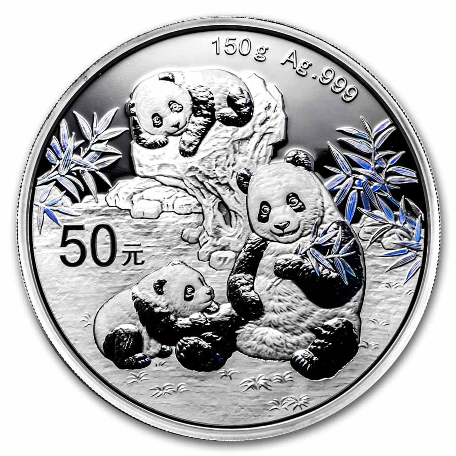 2025 China 150 gram Silver Panda Proof (w/ Box & COA)