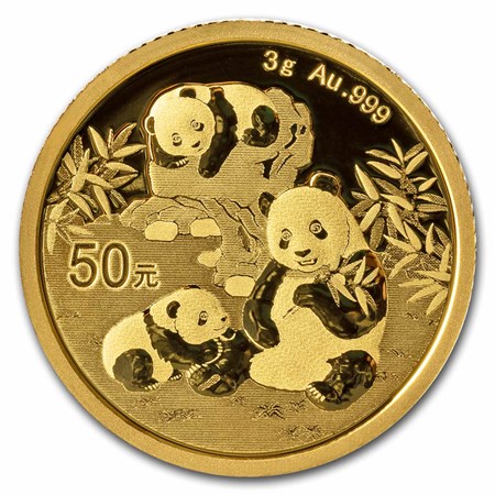 TUC GOLD0.1g チップ 3個セット 2025-china-3-gram-gold-panda-