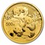2025 China 30 gram Gold Panda MS-70 PCGS (FDI, Flag Label)