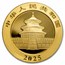 2025 China 30 gram Gold Panda MS-70 PCGS (FDI, Flag Label)