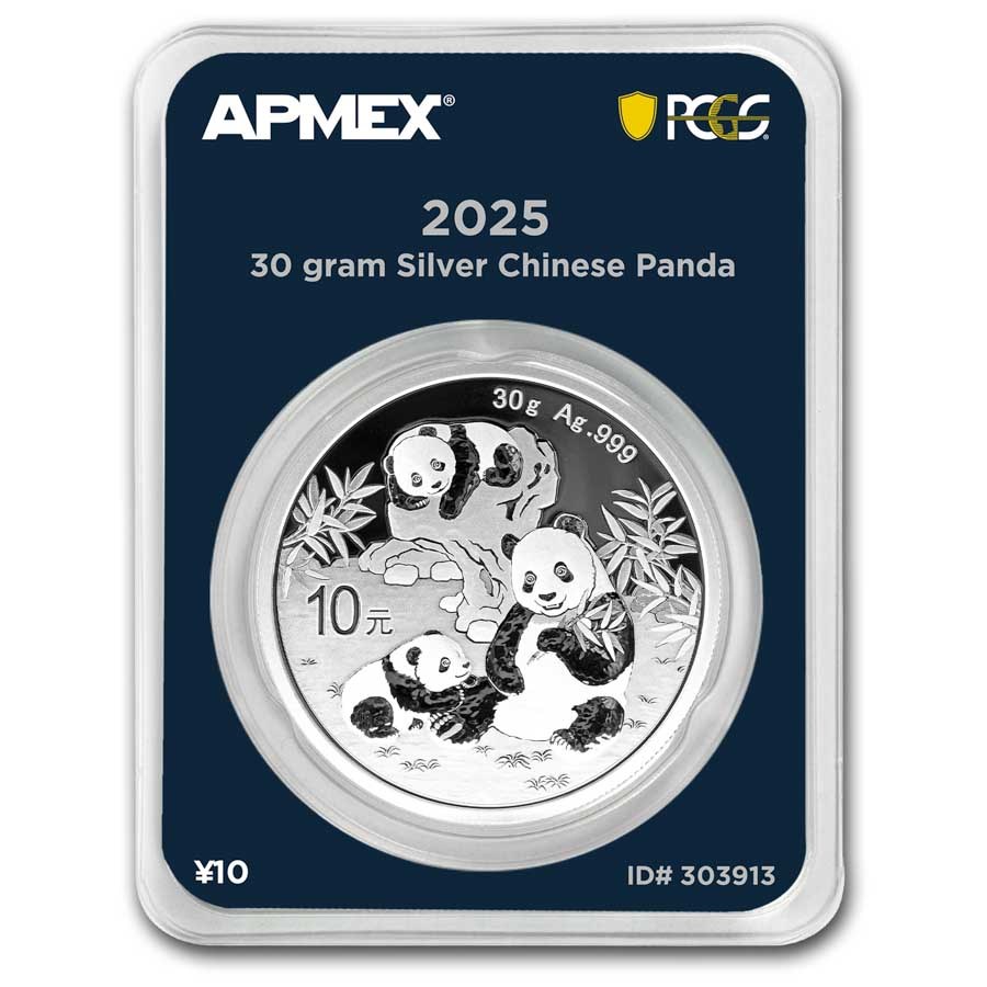 2025 China 30 gram Silver Panda (MD® Premier + PCGS FS Single)