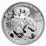 2025 China 30 gram Silver Panda MS-69 PCGS (FS, Yin-Yang)