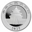 2025 China 30 gram Silver Panda MS-70 PCGS (FDI, Flag Label)