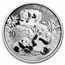 2025 China 30 gram Silver Panda MS-70 PCGS (FS, Yin-Yang)