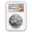 2025 China 50 gram Silver World Money Fair Panda PF-70 NGC (FDI)