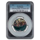 2025 Cook Is 3 oz Ag Underwater Fantasy Sea Monst. SP-70 PCGS FDI