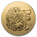 2025 Cook Islands 1/2 gram Gold Leon (with COA)