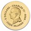 2025 Cook Islands 1/2 gram Gold Leon (with COA)