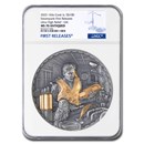 2025 Cook Islands 1 Kilo Ag Steampunk: Science Lab MS-70 NGC FR