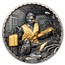 2025 Cook Islands 1 kilo Silver Antique Steampunk: Science Lab
