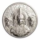 2025 Cook Islands 1 oz Silver Aztec Empire Proof (w/ Box & COA)