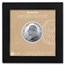 2025 Cook Islands 1 oz Silver Black Proof Butterfly (Box & COA)
