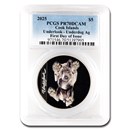 2025 Cook Islands 1 oz Silver Underlook: Under-Dog PR-70 PCGS FDI