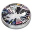 2025 Cook Islands 3 oz Silver 360° View: New York (w/ Box & COA)