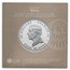 2025 Cook Islands 3 oz Silver Proof Silver Bursts Rhino