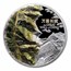 2025 Cook Islands 3 oz Silver The Great Wall of China (Box & COA)
