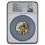2025 Cook Islands 5 oz Silver Topography Yellowstone PF-70 NGC FR