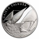 2025 Croatia 1 oz Silver Gajeta Falkuša (Boat) Proof