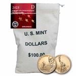 2025-D American Innovation $1 Navy Frigate 100-Coin Bag (AR)