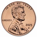 2025-D Lincoln Cent BU (Red)