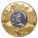 2025 Djibouti 5 oz Silver Marco Polo Puzzle Coin (w/ Box & COA)