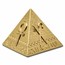2025 Djibouti Silver Pyramids of Giza 3D Shaped Coin Set