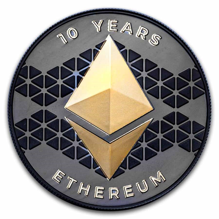 2025 Ethereum United Crypto States 1 oz Proof Silver