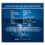 2025 Fiji 1 oz Silver Wonders of Nature Niagara Falls (Box & COA)