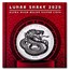 2025 Fiji 1 oz Silver Year Of The Snake BU-Matte UHR