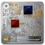 2025 Fiji 3 oz Silver Great Pyramids of Giza 3D Landscape