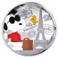 2025 France €10 Silver Proof Snoopy 75 Years of Peanuts Colorized