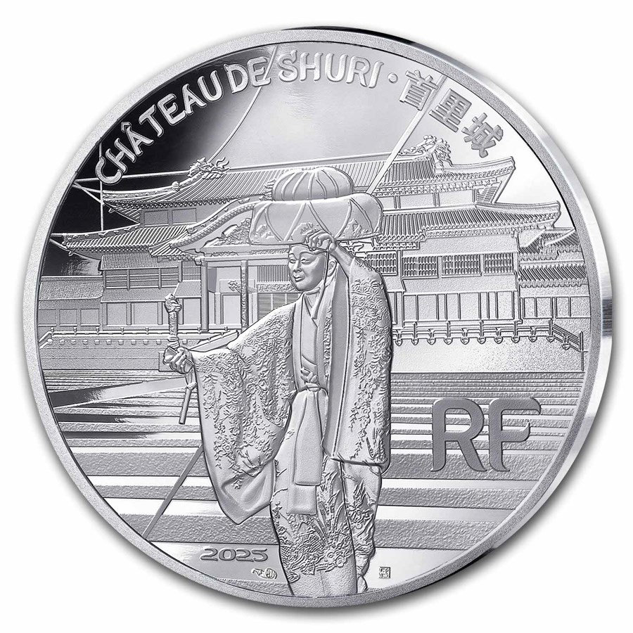 Buy 2025 France €10 Silver UNESCO Shuri Castle Proof | APMEX Buy 2025 France €10 Silver UNESCO Shuri Castle Proof | APMEX