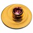 2025 Gabon 1 gram Gold Padparadscha Deluxe (with Box & COA)